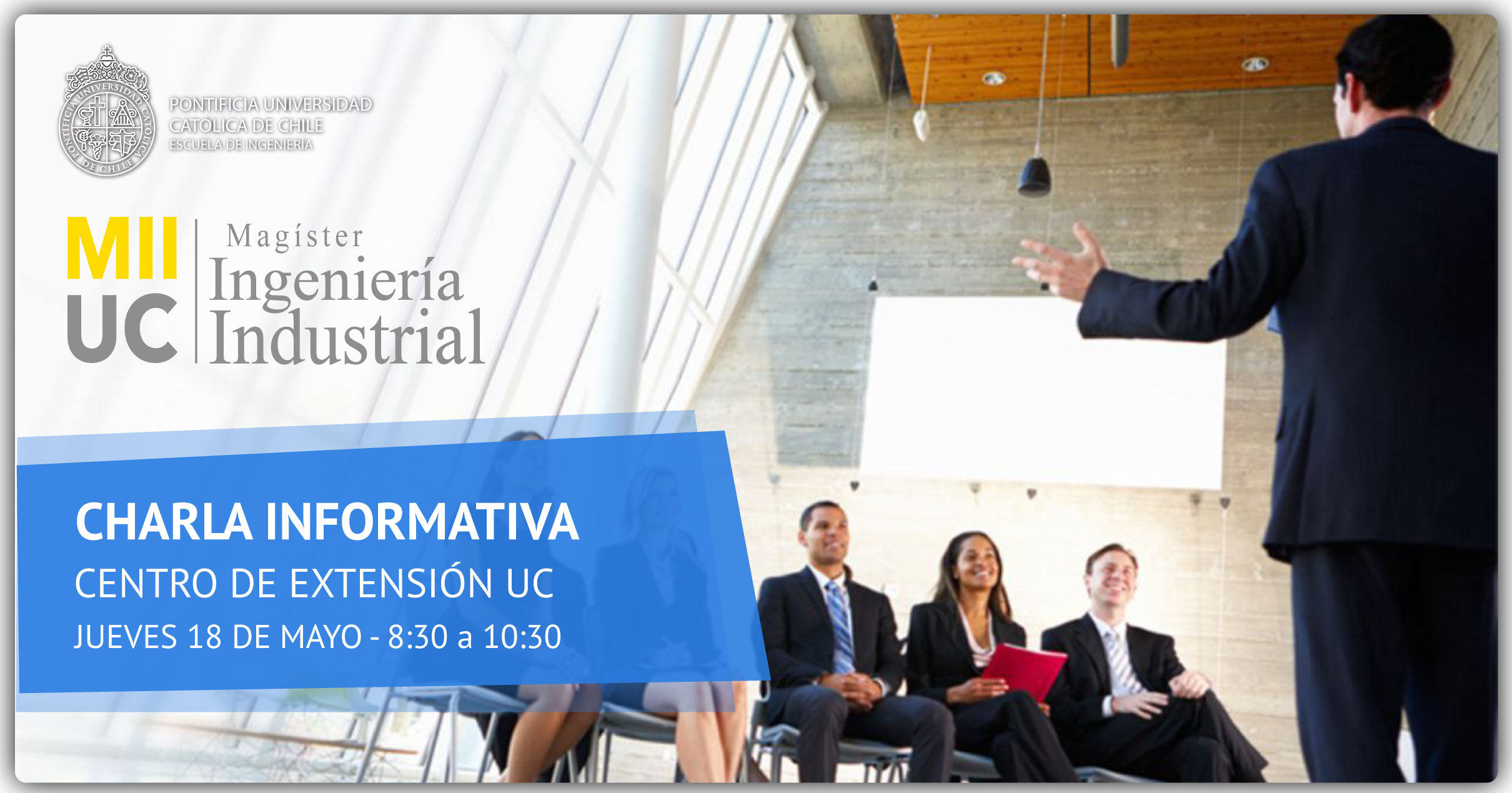 ¡CHARLA INFORMATIVA 18 DE MAYO!